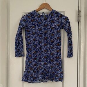 Roberta Roller Rabbit Blue Floral Elephant-print Tunic Dress Size 8 (Girls)